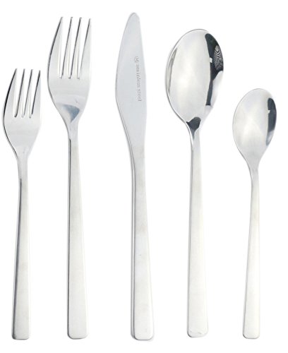Melange Moderno Stainless Steel Flatware Set 30 Piece Service Of 6 