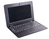 HSW New 2018 HD 10 inch Mini Laptop Notebook Netbook Tablet Computer 1G DDR3 4GB Memory VIA WM8880 CPU Dual Core Android Screen WiFi Camera Keyboard USB HDMI - Black (Netbook 4G-Black)
