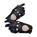 Women's Genuine Leather Full-finger Driving Gloves- Lambskin