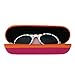 Baby Solo Original Baby Sunglasses Safe, Soft, & Adorable Durable Case Included (0-36 Months, Cutie Pink Heart Frame w/Solid Black Lens)