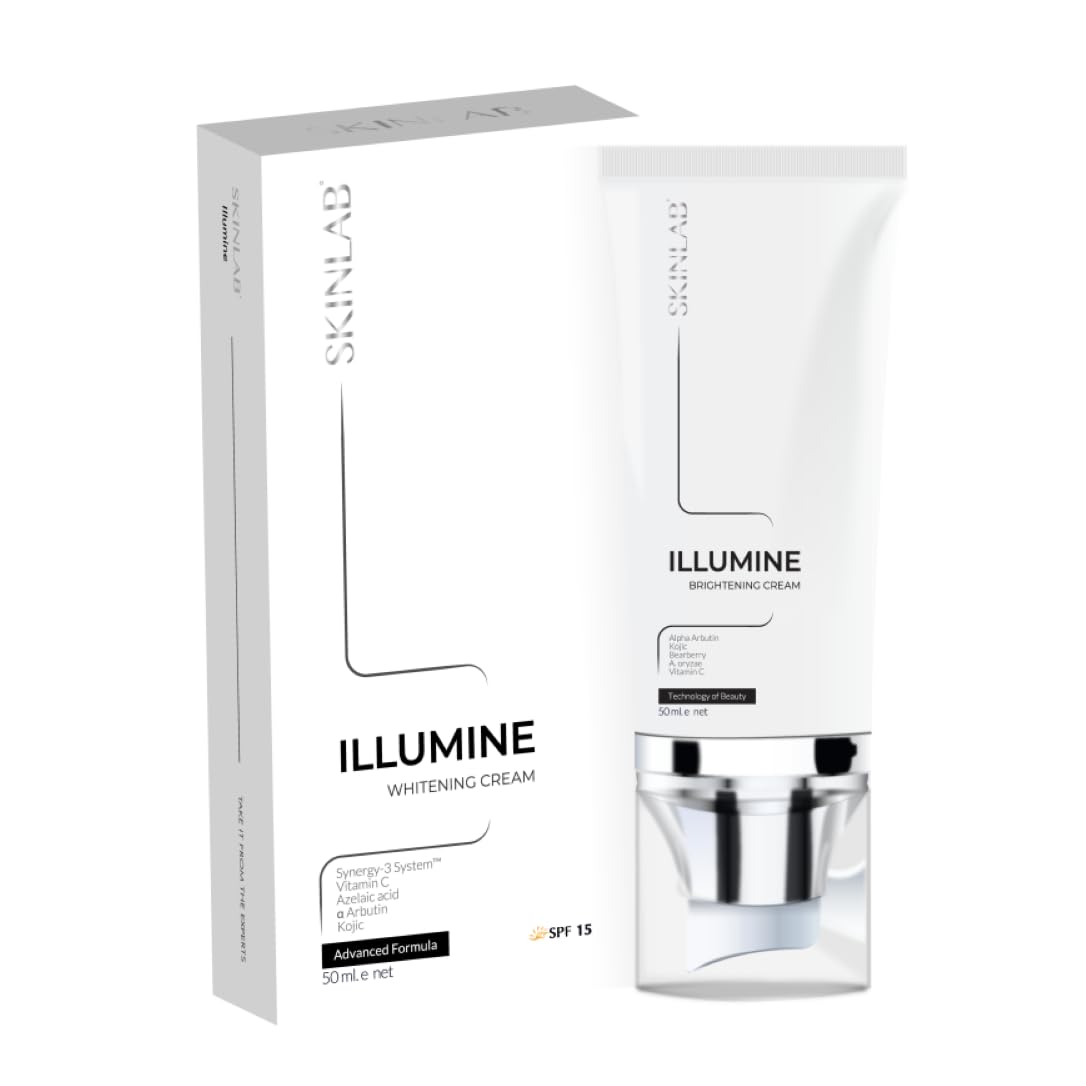 SKINLAB ILLUMINE LIGHTENING CREAM Vitamin C Azelaic acid a Arbutin Kojic acid SPF15 50ML