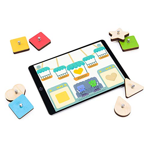 Marbotic Smart Shapes for iPad Ages 3+ Interactive Wooden - Main Image