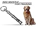 Hamiledyi Adjustable Pitch Dog Whistle, Dog Training Whistle UltraSonic Sound Ultra Sonic (3dog Whistle)