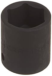 CRAFTSMAN Shallow Impact Socket, Metric, 1/2-Inch