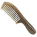 Natural Ox Horn Comb Width Tooth Horn Comb Anit-Static Horn Comb for Hair curler
