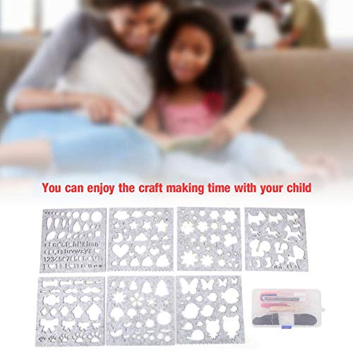 image for Hilitand 7Pcs DIY Needle Felting Applique Mold Handcraft Making Cute P