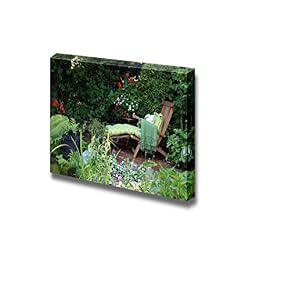 Comfortable Lounge Chair in a Small Garden Also...