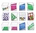 Mind Teaser Puzzle Cube Toys - Puzzle Games for Party Favors, Goody Bags, and Prizes - 1.5 Inch Educational Toys Stress Relief Toys (1 Dozen)