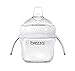 Baby Brezza Transition Sippy Cup with Handles - Leak & Spill Proof - Soft Silicone Spout, BPA Free, Wide Mouth for Easy Cleaning - Great Transitional Cup for Infants and Toddlers – 5 Ounce - White