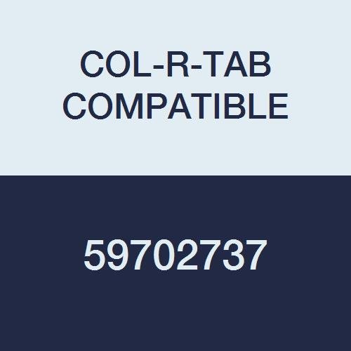 Amazon Com Col R Tab Compatible 100 Color Code Alpha T Label 1 1 2 X 1 Dark Blue Mylar Permanent Pack Of 500 Industrial Scientific