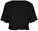 PurpleHanger Women's Short Sleeve Frill Crop Shrug Plus Size
