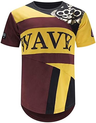 Mens Hipster Hip-Hop Premium Tees - Stylish Longline Fashion Jersey T-Shirt Cartel