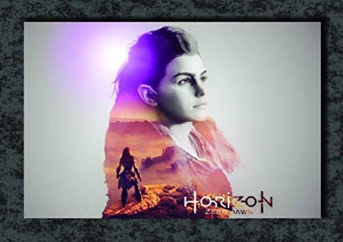Tamatina Wall Poster | Gaming | PS | Horizon Zero Dawn | Animation | Hostel | Poster for Boys | Laminated | Tearproof | Size - 45 X 30 cms.a569