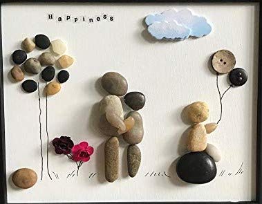 best arts and crafts to make money pebble pictures