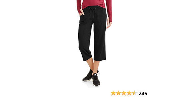 Athletic Works Womens Active Knit Capri 