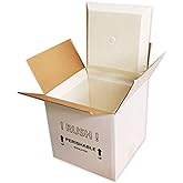 EmmChill SF17A Insulated Shipping Cooler, 17" x 17" x 17" (Inside 14" x 14" x 14")