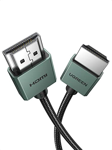 UGREEN HDMIケーブル 8K@60HZ 極細 hdmi2.1 超高速48Gbps Dynamic HDR HDCP eARC 3D対応 1m