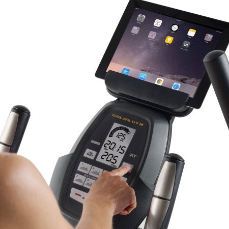 Gold's Gym Stride Trainer 350i Elliptical with iFit Bluetooth Smart Technology
