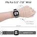 QIBOX Bands Compatible with Versa, Woven Fabric Wrist Strap Watch Special Edition Replacement Bands Classic Square Stainless Steel Buckle Compatible with Versa Smart Watch