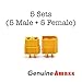 Amass XT60 Power Connectors - 5 Sets - The Original & The Best