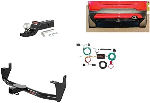 CME USA Class 3 Tow Hitch Receiver Package 2016-2018 Fiat 500X (Pop,Lounge,Trekking)