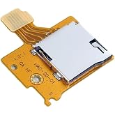 AKUYAO Micro SD Card Reader Slot Flex HAC-SD-01 HAC-001 Replacement for Nintendo Switch NS, TF Memory Card Slot Socket Reader Board