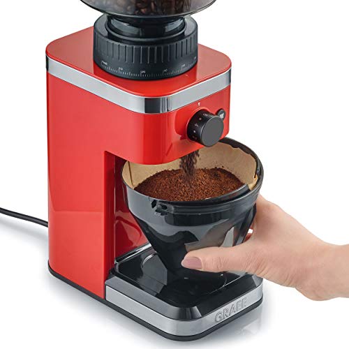 Graef Kaffeemühle CM503, rot – Bild 3