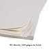 A5 Planner Inserts Filler Paper 6-Ring Lined Paper For Loose-Leaf Binders Journal Notebook Diary 80 Pages 8.27