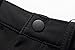 Camii Mia Women's Winter Warm Outdoor Slim Windproof Waterproof Ski Snow Fleece Hiking Pants (29W x 30L, Black)