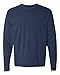 Comfort Colors Ringspun Garment-Dyed Long-Sleeve T-Shirt. C6014 Royal Caribe M