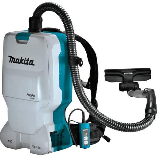 Makita Twin 18V LXT Brushless Backpack Vacuum Cleaner