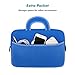 MoKo 7-8 Inch Kid Sleeve for Amazon Tablet, Neoprene Case Bag Fits Fire HD 8, Fire 7 Tablet, Fire 7 Kids Edition 2019/2017, Kindle E-Reader, Kindle Oasis 2017, Boogie Board Jot 8.5 - Indigo