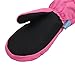 SimpliKids Children's Snowboard Toddler Mittens Sports Waterproof Winter Girls Mittens Gloves,XS,Fuchsia