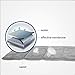 Niceway Portable Grey Mattress Sleeping Pad, Strong Stable Collapsible Great for Camping, Traveling and Home Lounging