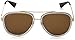 Gucci GG0062S 004 Gold 0062S Pilot Sunglasses Lens Category 3 Size 57mm