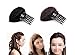 2pcs Hair Styler Volume Bouffant Beehive Shaper Bumpits Bump Foam Hair Styler Clip Stick Comb Insert Tool