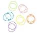 Neliblu Let Them Glow! Glow in The Dark Rubber Bangle Bracelets - Bulk Pack of 12 Bracelets Great for Stocking Stuffers, Birthday Parties, Party Favors, Party Supplies, Award Boxes.