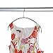 MAWA Style 40/PT by Reston Lloyd Euro Ultra Thin Non-Slip Space-Saving Clothing Hangers for Shirts & Dresses, Pack of 20, Silver, 20 Pack