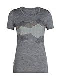 Icebreaker Merino Women's Tech-Lite Short Sleeve Low Crewe Athletic Shirt