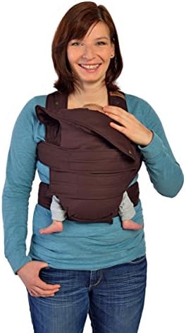 Marsupi Compact Front and Hip Baby Carrier Chocolate Brown