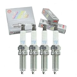 Sixity Auto 4 pc NGK Laser Iridium Spark Plugs