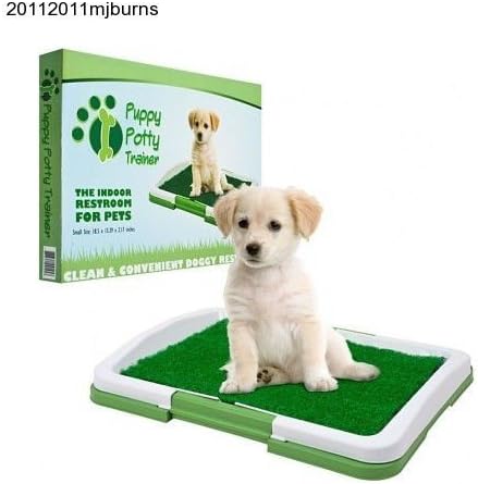 hongyok Puppy Potty Trainer - Indoor Grass Training Patch Restroom 18.5 X 13 in