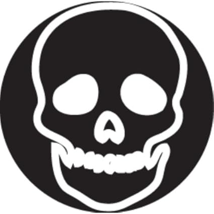 Amazon Com Elite Design Stamp Skull Pun 203 27 Arts Crafts
