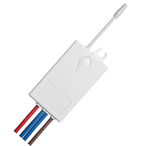 Wireless light Switch and Receiver Kit,1 Remote 1 Button 1 Receiver