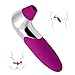 USB Electric Toy for Women Quiet Powerful Strong Suction with Silicone 12 Multispeed Wireless Remote Viberate Toys Mini Bullet Vibrant Toy for Women (Color : Purple)