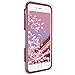 iPhone 7 Case, LoHi iPhone 7 Cover 3 Color Shockproof Case with Card Slot - Wine Red