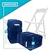Tripley Foot Rest Travel Pillow - Large Inflatable Footrest for Airplanes, Cars, Home