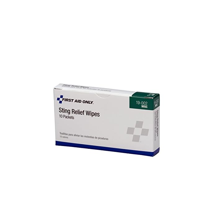Pac-Kit 19-002 Sting Relief Swab (Box of 10)