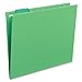 Smead Standard Hanging File Folders, 25 Count, Green, 1/5-Cut Adjustable Tabs, Letter Size (64061)