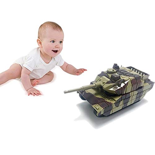 LNIMIKIY Panzer Spielzeug Kunststoff Modell Kinder Soldaten Gedreht Kanone Krieg Geschenke Pädagogische mlung Mini… – Bild 7